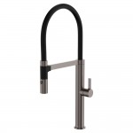 Sansa Pull Down Sink Mixer, Gun Metal